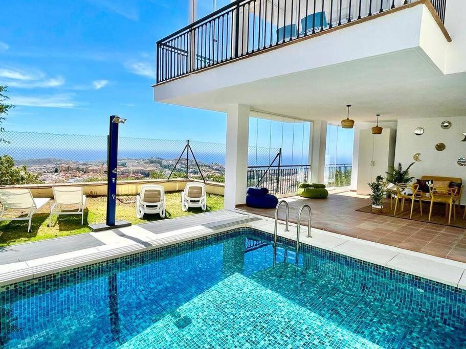 Mirador Panoramic Sea Views - Private Villa Mijas Luaran gambar