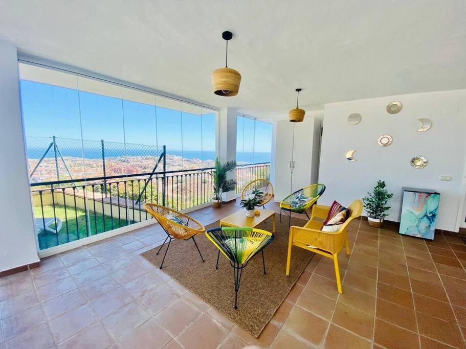 Mirador Panoramic Sea Views - Private Villa Mijas Luaran gambar