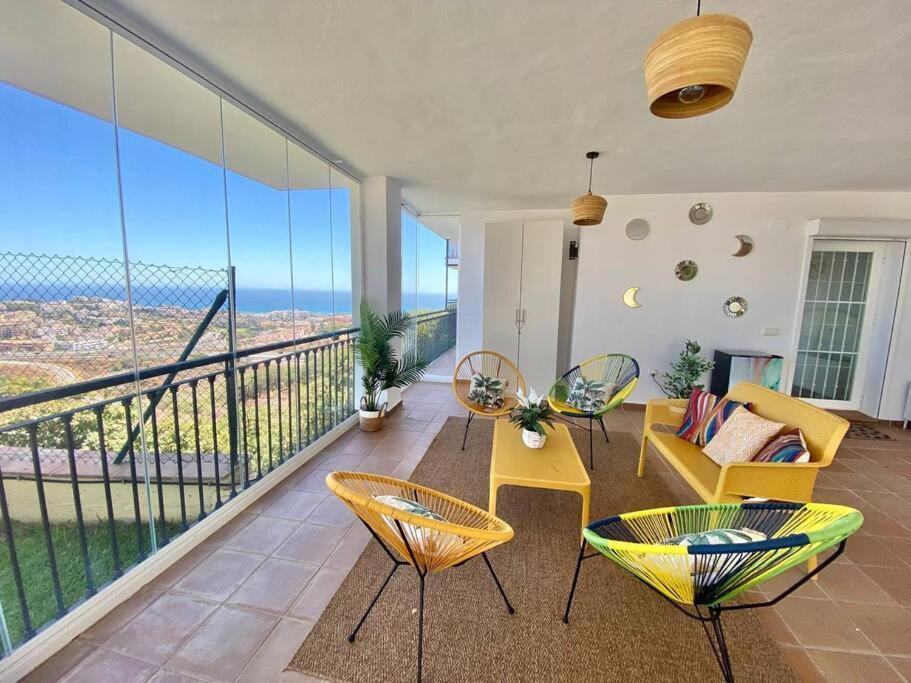 Mirador Panoramic Sea Views - Private Villa Mijas Luaran gambar